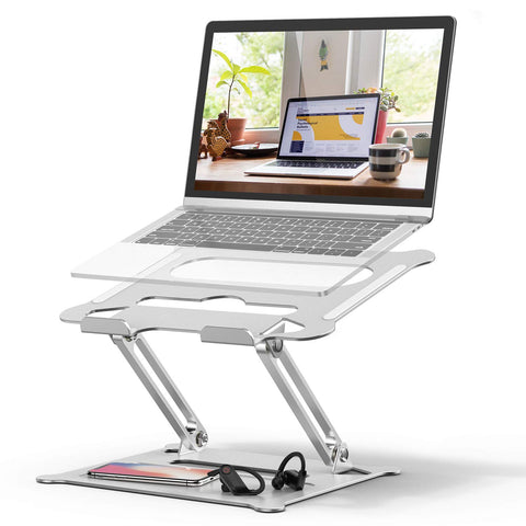 Adjustable Laptop Stand - Silver
