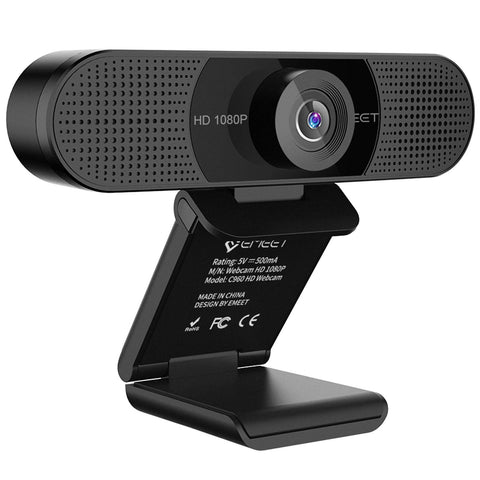 1080P Webcam with Microphones